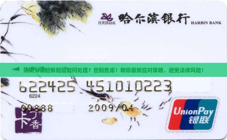 消费分期起诉短信如何处理