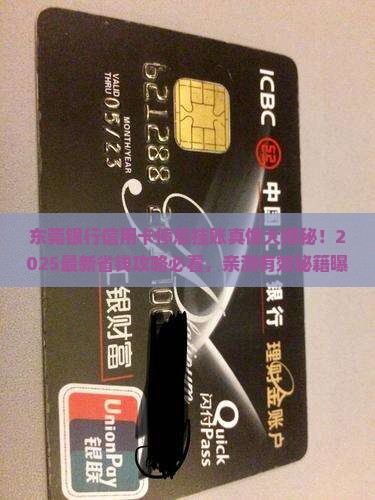 东莞银行信用卡怎么停息挂账需要哪些步骤