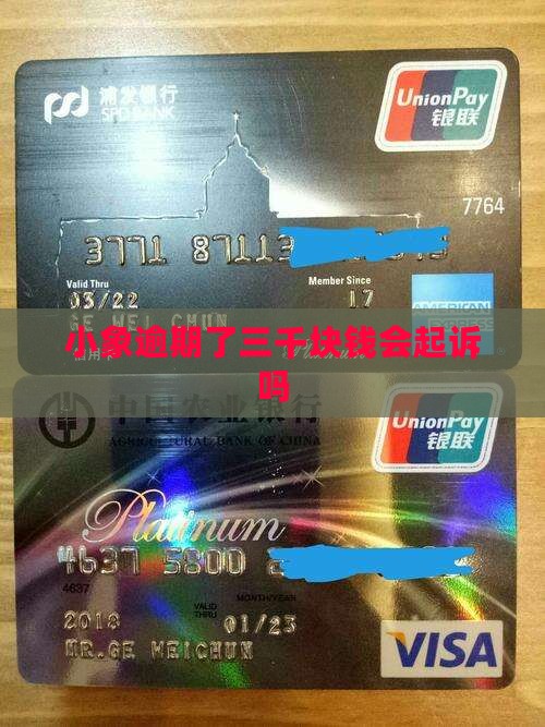 小象逾期了三千块钱会起诉吗