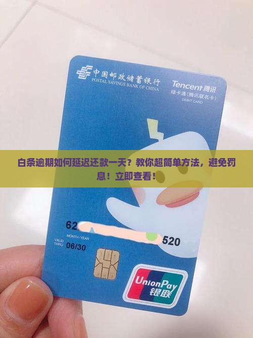 白条逾期如何延迟还款一天
