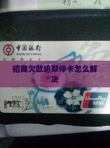 招商欠款逾期停卡怎么解决