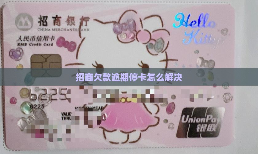 招商欠款逾期停卡怎么解决