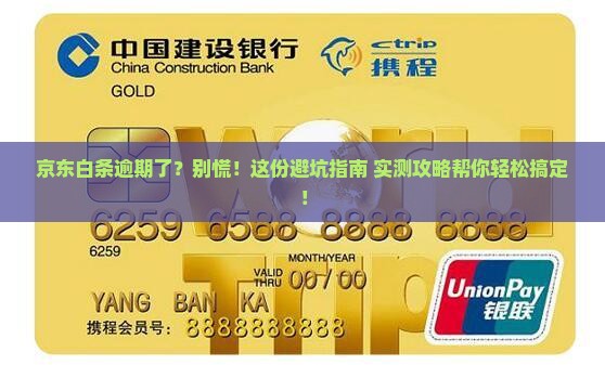 他的京东白条逾期了怎么处理