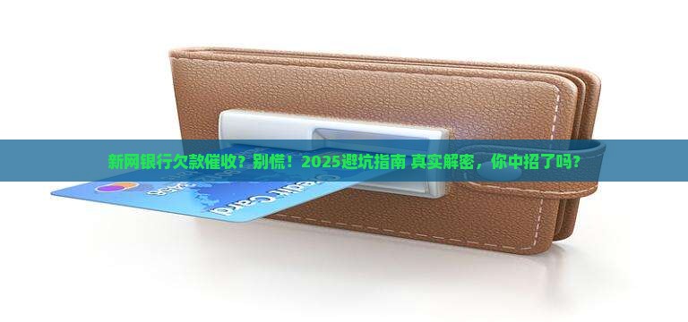新网银行欠款催收
