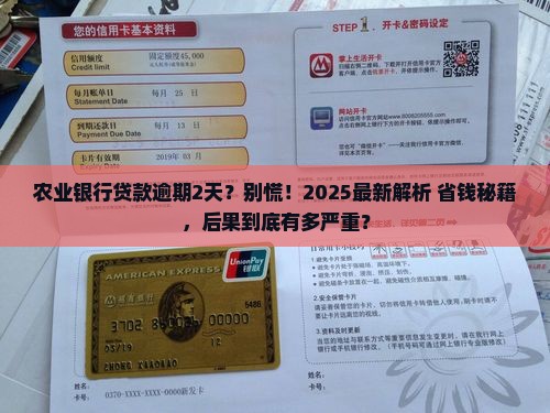 农业银行贷款逾期2天会有什么后果吗