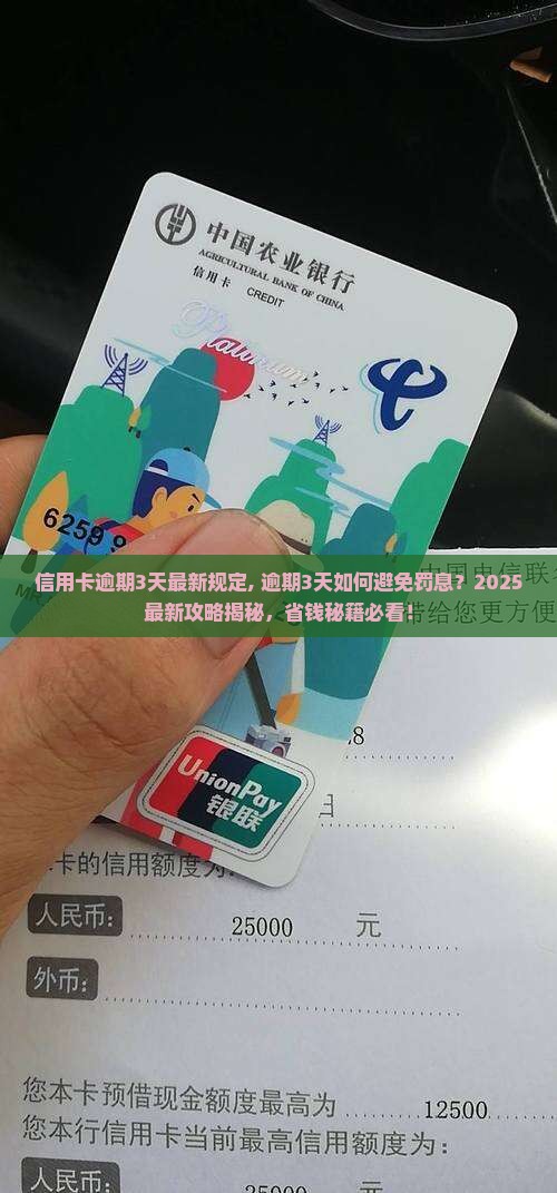 信用卡逾期3天最新规定