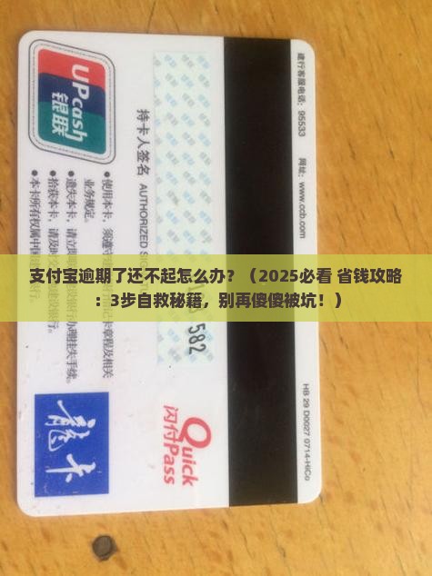 支付宝逾期了还不起怎么办