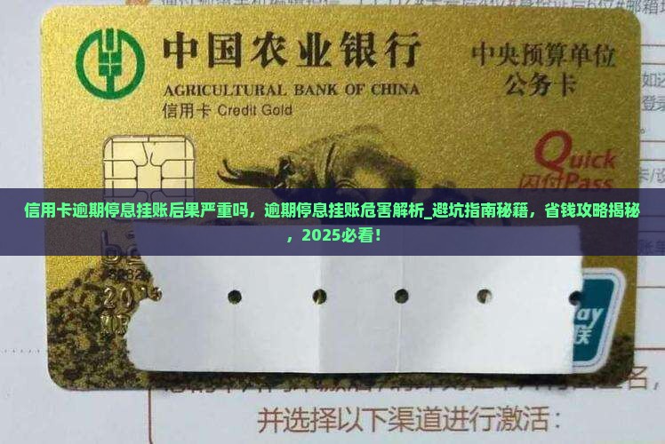 信用卡逾期停息挂账后果严重吗