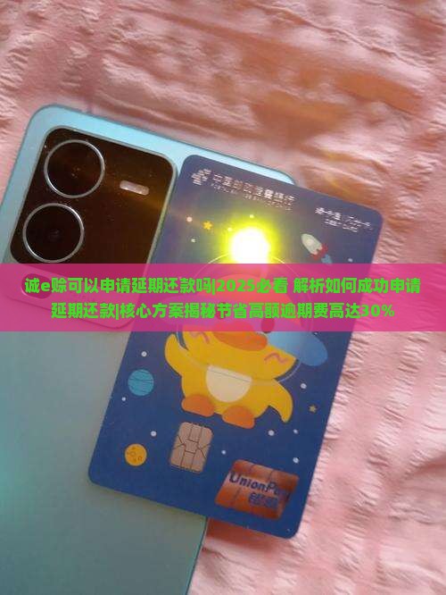 诚e赊可以申请延期还款吗