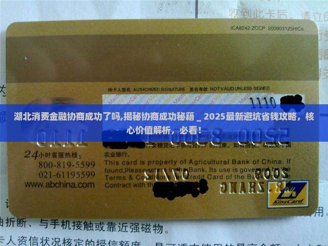 湖北消费金融协商成功了吗需要注意哪些问题
