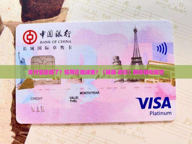 支付宝逾期怎么减免个人信用