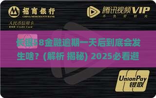 长银58金融逾期一天后会发生什么