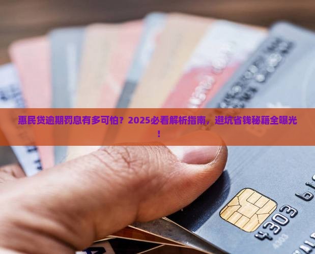 惠民贷逾期罚息后果是什么如何处理
