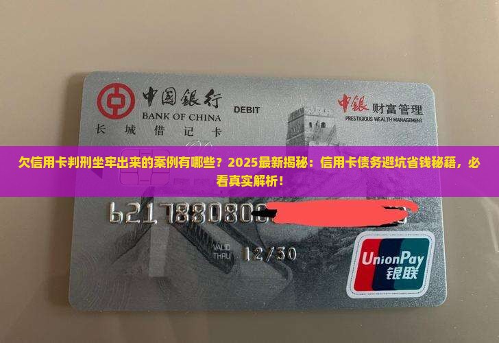 欠信用卡判刑坐牢出来的案例有哪些