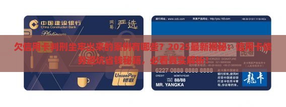 欠信用卡判刑坐牢出来的案例有哪些