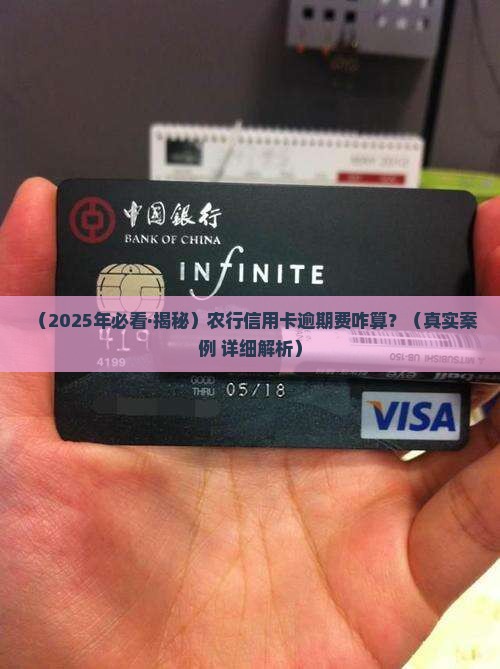 农行信用卡逾期费怎么算