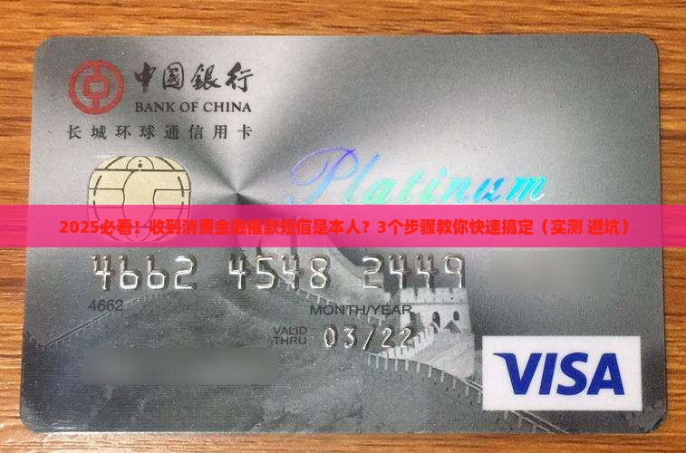 消费金融催款短信是本人应该如何处理