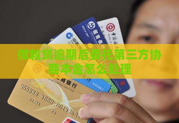 微粒贷都是委托第三方协商本金怎么处理