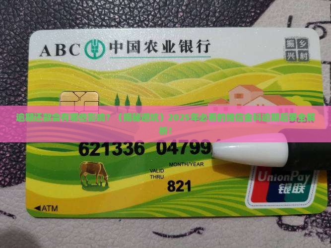 维信金科逾期后果逾期还款会有哪些影响