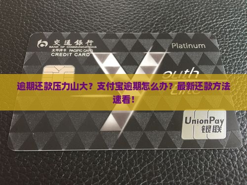 支付宝被逾期怎么办还款方法有哪些