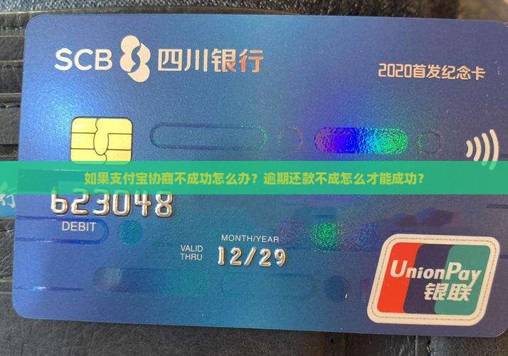 如果支付宝协商不成功该怎么办