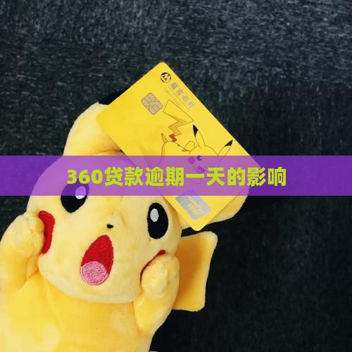 360贷款晚还了一天