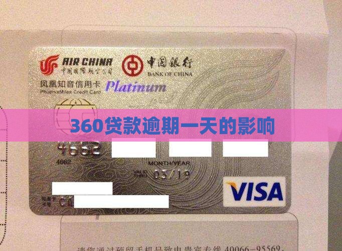 360贷款晚还了一天