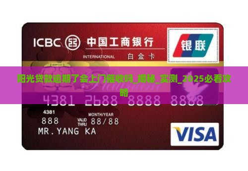 阳光贷款逾期了会上门催收吗