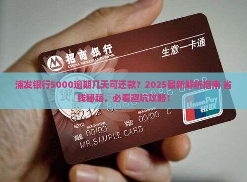 浦发银行5000逾期几天可以还款