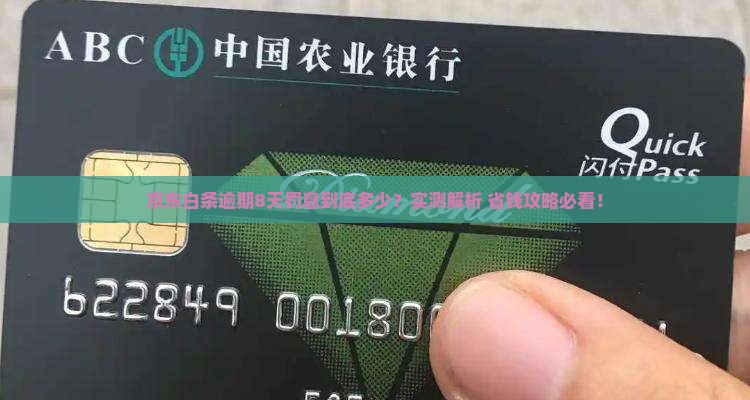 京东白条逾期8天罚息多少