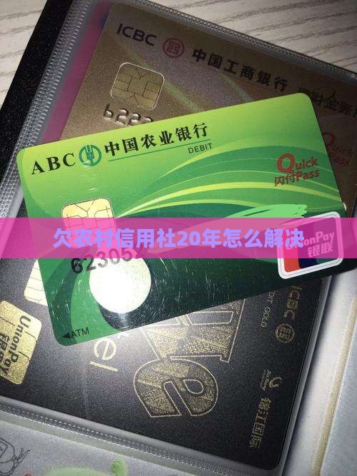 欠农村信用社20年如何解决