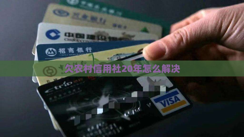 欠农村信用社20年如何解决