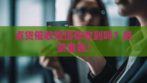 点贷催收短信