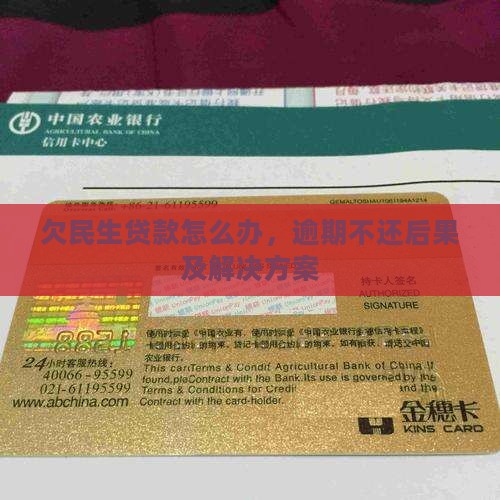 欠民生贷款怎么办