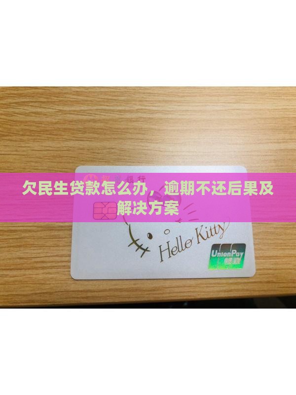 欠民生贷款怎么办