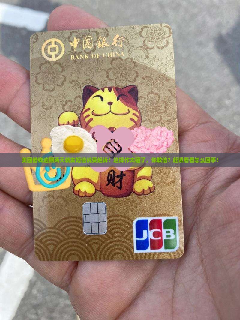美团借钱逾期两天就发短信说要起诉