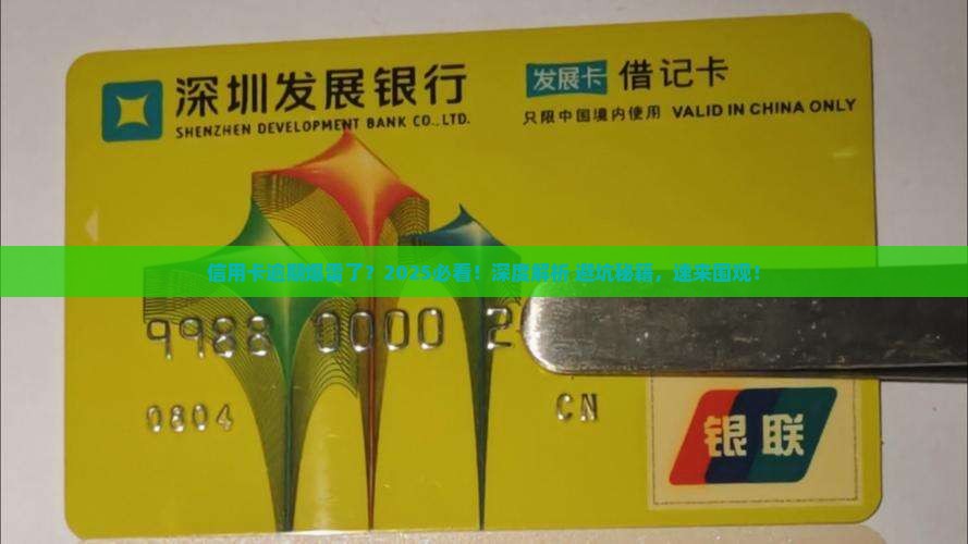 关于目前信用卡逾期的形势