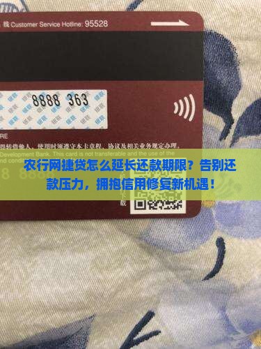 农行网捷贷怎么延长还款期限