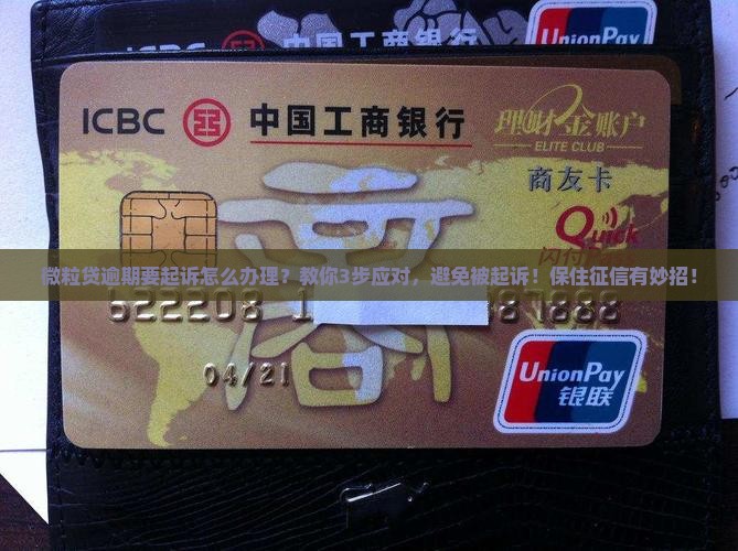 微粒贷逾期要起诉怎么办理