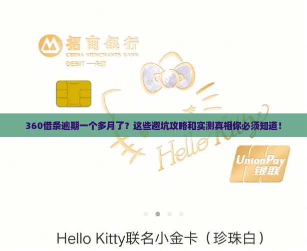 360借条逾期一个多月了