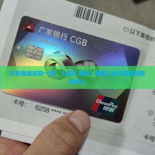 东风金融逾期一期