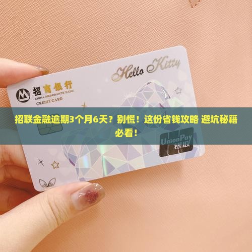 招联金融逾期3月6怎么处理
