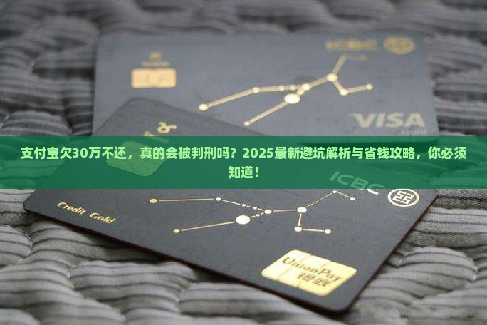 支付宝欠30万不还会被判刑吗