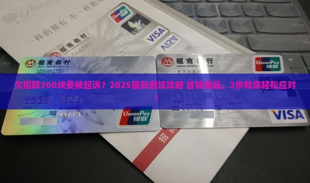 欠300招联金融要起诉怎么办