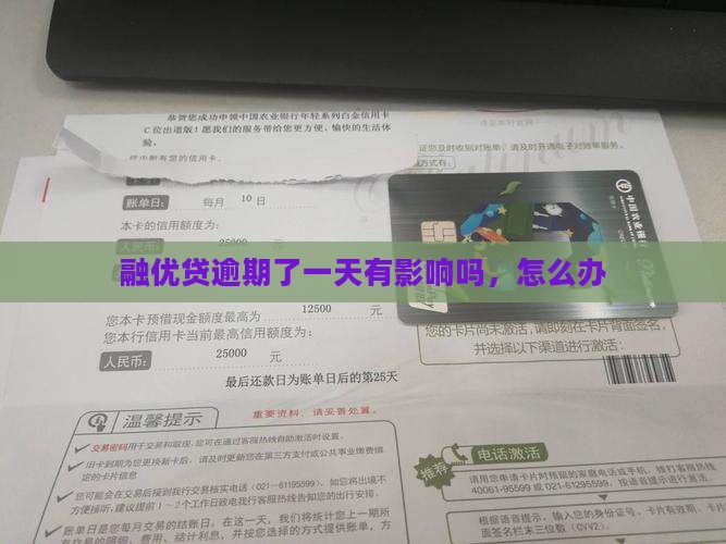 融优贷逾期了一天有影响吗