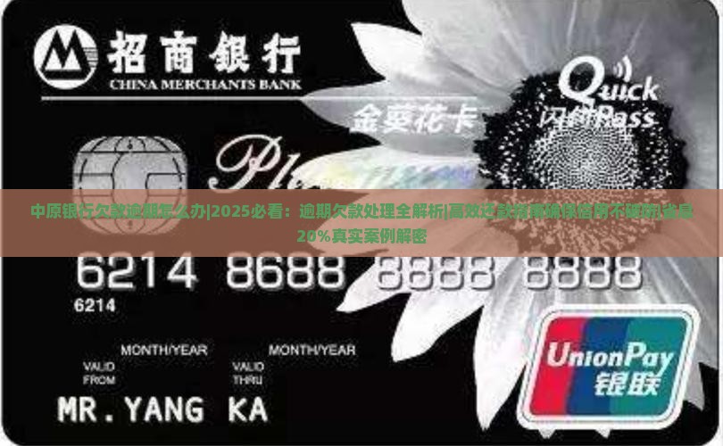 中原银行欠款逾期怎么办