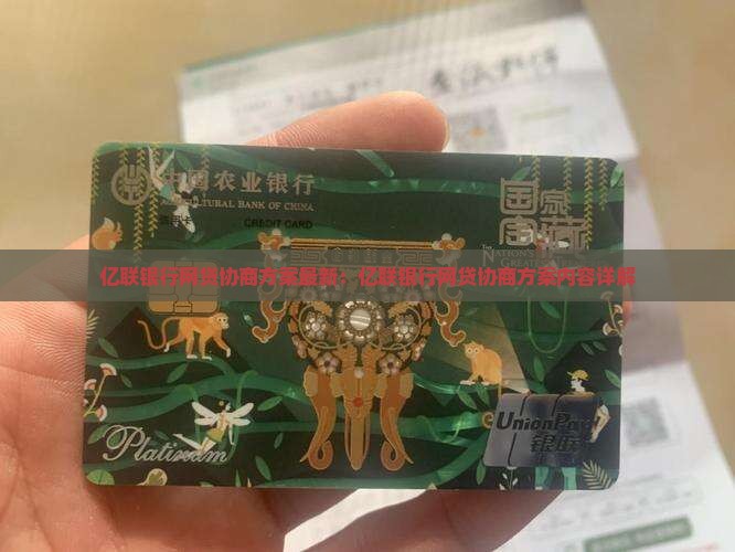 亿联银行网贷协商方案