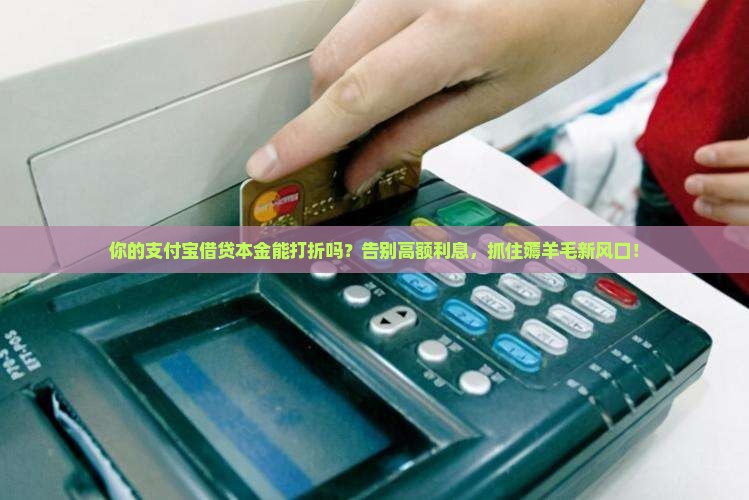 支付宝借贷还本金打折活动