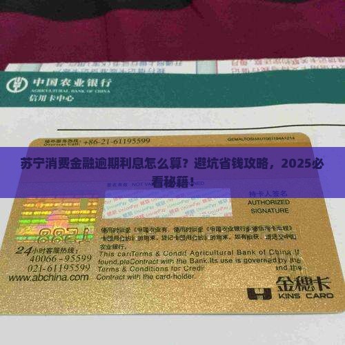 苏宁消费金融逾期利息怎么算