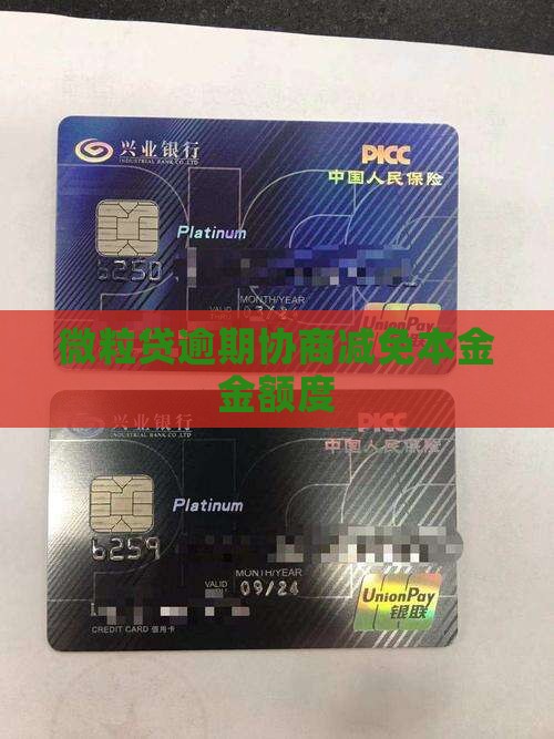 微粒贷如何协商减免本金额度